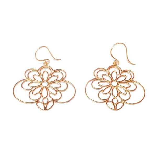 Seroja earrings gold