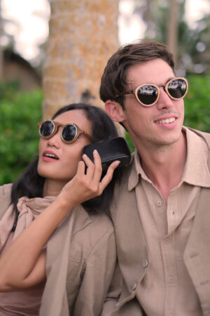 Ega sunglasses wooden